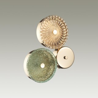 5412/14WL L-VISION ODL_EX23 9 золотой/желтый/зеленый металл/стекло Бра LED 14W 4000K CARAMELLA-foto3