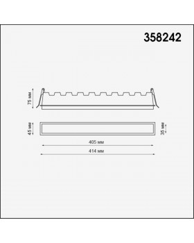 358242 SPOT NT19 263 белый Встраиваемый светильник IP20 LED 30W 85-265V HIELO-foto2