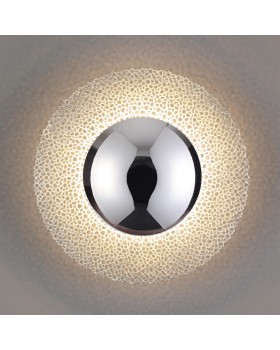 3560/24L HIGHTECH ODL18 133 серебр. фольг-ние Н/п светильник IP20 LED 3000K 24W 1920Лм 220V LUNARIO-foto4