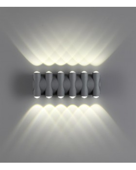 358570 STREET NT21 316 темно-серый Ландшафтный настенный светильник IP54 LED 4000K 12W 85-265V CALLE-foto4