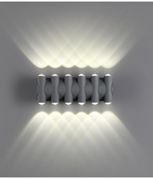 358570 STREET NT21 316 темно-серый Ландшафтный настенный светильник IP54 LED 4000K 12W 85-265V CALLE-foto4