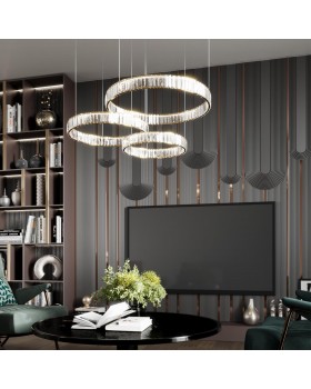 5015/36L L-VISION ODL23 425 золотой/прозрачный металл/хрусталь Люстра LED 36W 4000K 4280Лм VEKIA-foto4