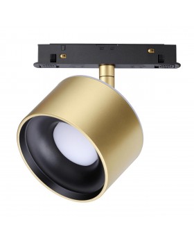 358981 SHINO NT22 047 бронза св. Трековый светильник для низковольного шинопровода с переключ. цв.температуры IP20 LED 3000К\4000К\6000К 12W вниз + 3W-foto3