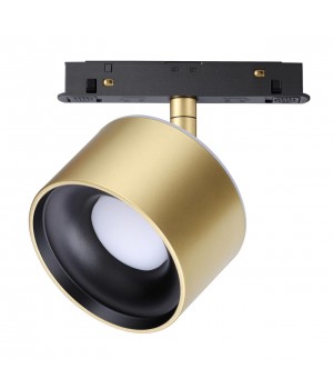 358981 SHINO NT22 047 бронза св. Трековый светильник для низковольного шинопровода с переключ. цв.температуры IP20 LED 3000К\4000К\6000К 12W вниз + 3W-foto3