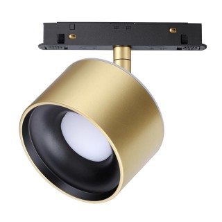 358981 SHINO NT22 047 бронза св. Трековый светильник для низковольного шинопровода с переключ. цв.температуры IP20 LED 3000К\4000К\6000К 12W вниз + 3W-foto3