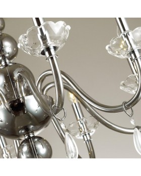 4725/1W CLASSIC ODL20 405 хром/дымчатый/стекло/хрусталь Бра E14 1*40W 220V KEPRIA-foto4