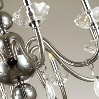 4725/1W CLASSIC ODL20 405 хром/дымчатый/стекло/хрусталь Бра E14 1*40W 220V KEPRIA-foto4