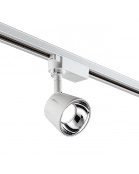 358705 PORT NT21 094 белый/хром Светильник трековый однофазный трехжильный IP20 LED 4000K 10W 100-265V KNOF-foto4