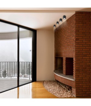 358473 OVER NT21 207 черный Светильник накладной IP20 LED 4000K 10W 200-260V RECTE-foto3