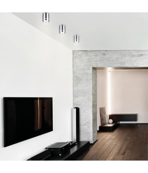 357905 OVER NT19 204 хром Накладной светильник IP20 LED 3000K 9W 160-265V ARUM-foto3