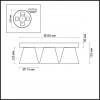 3621/24CL LEDIO LN18 30 хром Люстра потолочная LED 4000K 1920Лм 4*6W 220V GERANA