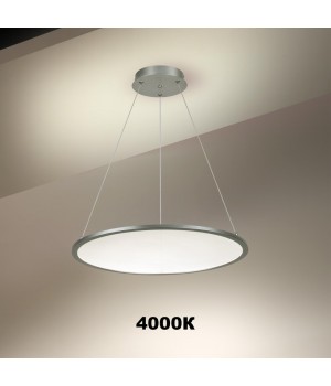 358588 OVER NT21 134 серебро Подвесной диммируемый светильник IP20 LED 3000~6000К ITER-foto5