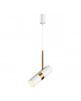 4355/1 HIGHTECH ODL23 231 белый/золотистый/металл Подвесной св-к IP20 LED GU10 10W BULLET-foto4