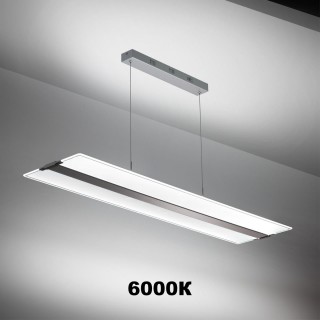 358445 OVER NT20 135 серебро Подвесной диммируемый светильник IP20 LED 3000~6000К ITER-foto5