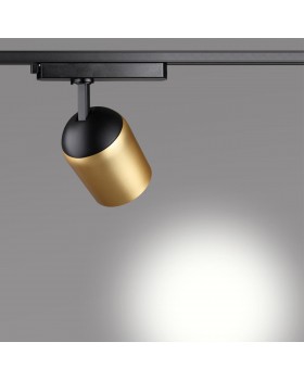 358516 PORT NT21 087 золото Светильник трековый однофазный трехжильный IP20 LED 4000K 25W 220V KAMP-foto6