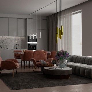 358512 OVER NT21 211 золото Светильник накладной светодиодный, провод 2м IP20 LED 4000K 12W 220V MAIS LED-foto4