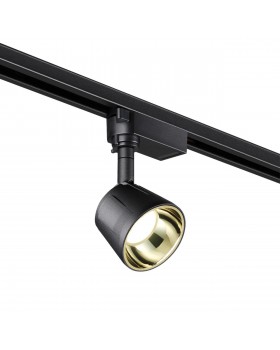 358712 PORT NT21 094 черный/золото Светильник трековый однофазный трехжильный IP20 LED 4000K 10W 100-265V KNOF-foto4