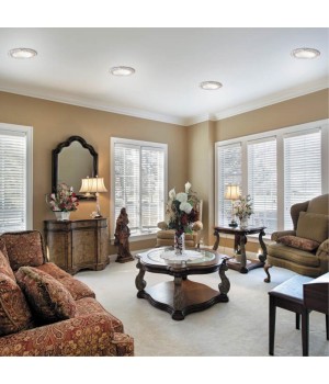 357606 SPOT NT18 275 белый/золото Встраиваемый светильник IP20 LED 3000K 9W 85-265V NOVEL-foto3