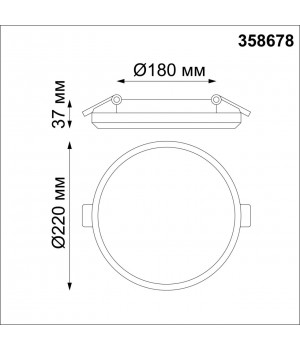 358678 SPOT NT21 290 белый Светильник встраиваемый влагозащищенный IP54 LED 4000K 30W 100-240V PANDORA-foto2