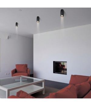 358363 OVER NT20 200 черный Накладной светильник IP20 LED 4000K 10W 100-265V MANGO-foto3