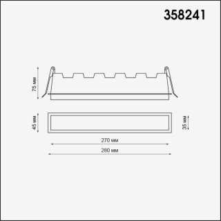 358241 SPOT NT19 263 белый Встраиваемый светильник IP20 LED 20W 85-265V HIELO-foto2