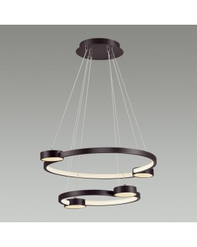 5249/79L LEDIO LN23 черный Светильник подвесной диммир. с ДУ LED 79W 4088Лм 220V SHERIDAN-foto3