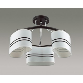 3056/3C COMFI LN16 087 хром/черный/ткань Люстра потолочная Е14 3*40W 220V IVARA-foto4