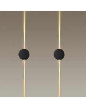 4265/4WL HIGHTECH ODL21 191 черный/металл Настенный светильник IP20 LED 4W 129Лм 3000K BEATA-foto3