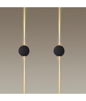 4265/4WL HIGHTECH ODL21 191 черный/металл Настенный светильник IP20 LED 4W 129Лм 3000K BEATA-foto3