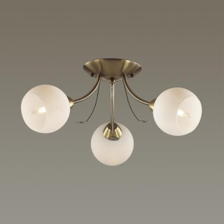 5265/3C COMFI LN23 195 античная латунь Люстра потолочная E14 3*40W 220V TULA-foto3