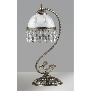 2989/1T CLASSI LN16 095 состаренная бронза Настольная лампа E27 60W 220V AVIFA-foto3