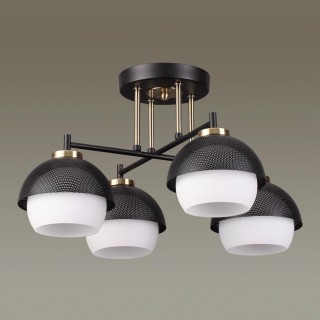 4456/4C COMFI LN20 048 черный, бронза, белый Люстра потолочная E27 4*60W 220V JADE-foto3