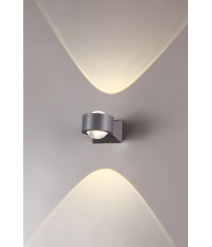 358154 STREET NT19 342 темно-серый Ландшафтный настен.светильник IP54 LED 4000K 6W 85 - 265V CALLE-foto4