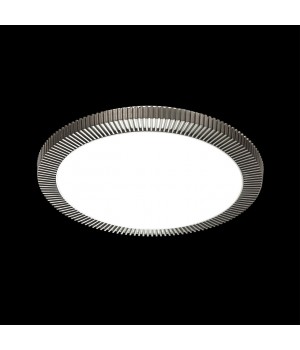 3033/EL TAN SN 058 Светильник пластик/белый/коричневый LED 72Вт 3000-6500K D500 IP43 пульт ДУ/ LampSmart LERBA BROWN-foto3