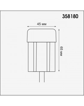 358180 STREET NT19 350 белый Ландшафтный светильник IP65 LED 4000K 3W 100-240V NOKTA-foto2