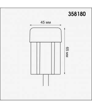358180 STREET NT19 350 белый Ландшафтный светильник IP65 LED 4000K 3W 100-240V NOKTA-foto2