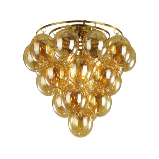 4812/6C MODERN ODL21 345 янтарный/бронзовый Люстра потолочная E14 6*40W GRAPE-foto4