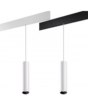 358633 SHINO NT21 052 белый Трековый низковольтный св-к диммируемый с ДУ, со сменой цв.температуры IP20 LED 3000~6500К 12W 48V FLUM-foto4