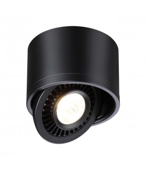 358812 OVER NT21 187 черный Светильник накладной светодиодный IP20 LED 9W 770Лм 4000K 220V GESSO-foto4