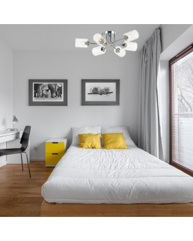 4529/6C COMFI LN21 061 хром Люстра потолочная E27 6*60W 220V JERRY-foto3