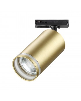 370878 PORT NT22 068 матовое золото Светильник трековый однофазный двухжильный IP20 GU10 9W 220V ULAR-foto5