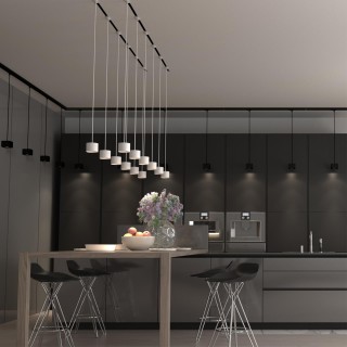 358659 PORT NT21 090 белый Светильник трековый однофазный трехжильный, провод 1.2м IP20 LED 4000К 12W 220V PATERA-foto3