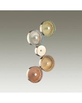 5412/25WL L-VISION ODL_EX23 9 золотой/разноцветный металл/стекло Бра LED 25W 4000K CARAMELLA-foto3