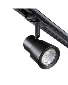 370932 PORT NT22 067 черный Светильник трековый однофазный двухжильный IP20 GU10 50W 220V MOLO-foto5