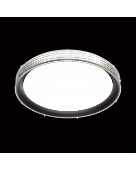 3049/DL PALE SN 035 Светильник пластик/белый/черный LED 48Вт 3000-6000К D395 IP43 пульт ДУ SHINY-foto3