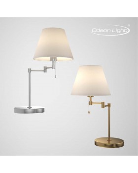 2480/1T MODERN ODL13 532 никель/абажур бел Н/лампа E27 60W 220V GEMENA-foto3