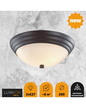 5263/2C VINTAGE LN23 225 черный Настенно-потолочный светильник E27 2*60W 220V KAYLA-foto4