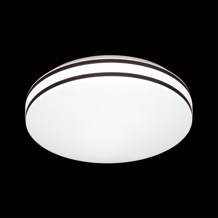 3055/DL PALE SN 016 Светильник пластик/белый/черный LED 48Вт 4000К D390 IP43 LOBIO