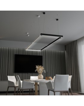 358874 OVER NT22 173 черный Светильник накладной/подвесной светодиодный IP20 LED 4000K 40W 220V ITER-foto3