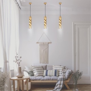 358126 OVER NT19 202 зол Накладной светильник, длина провода 1м IP20 LED 3000K 12W 160 - 265V ARTE-foto3